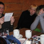 Schneetreiben in Lackenhof